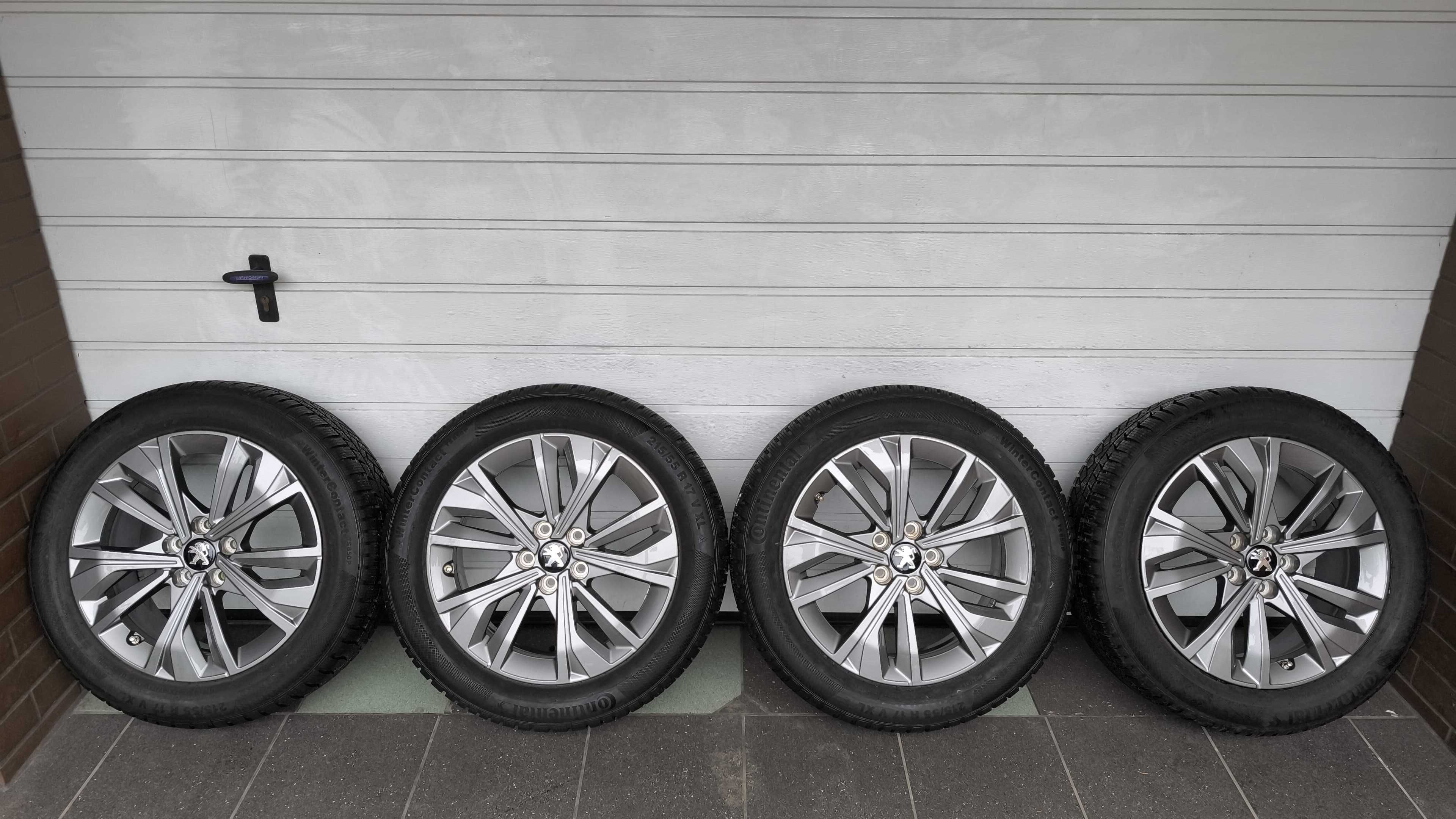 Koła Peugeot 508 II Citroen 17'' 5x108 opony zima 215/55/17  (OL1934)