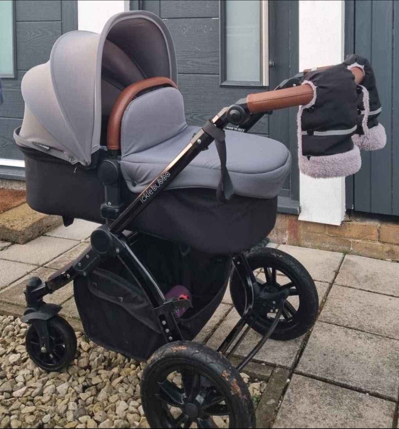 IckleBubba travel system basinet pram carseat isofix Sistema de viagem