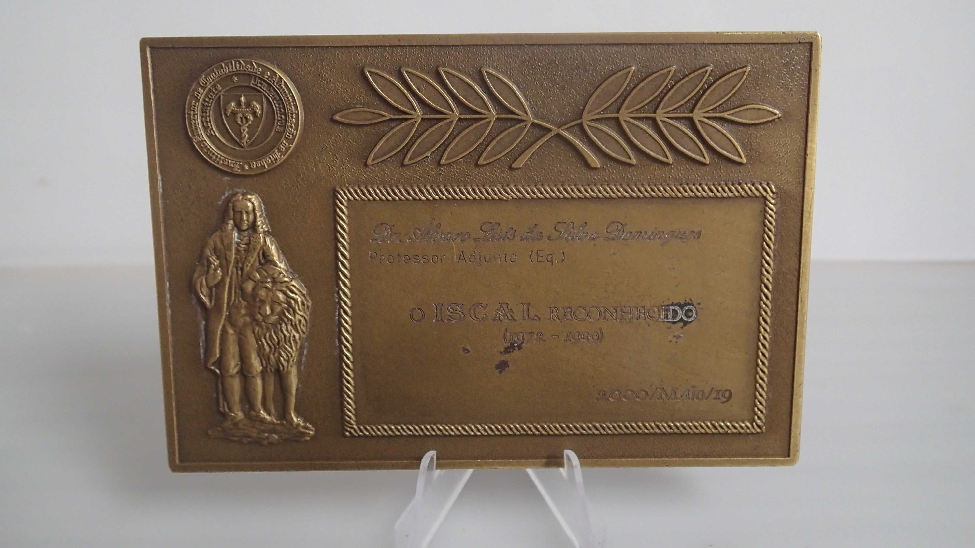Placa de Bronze ISCAL