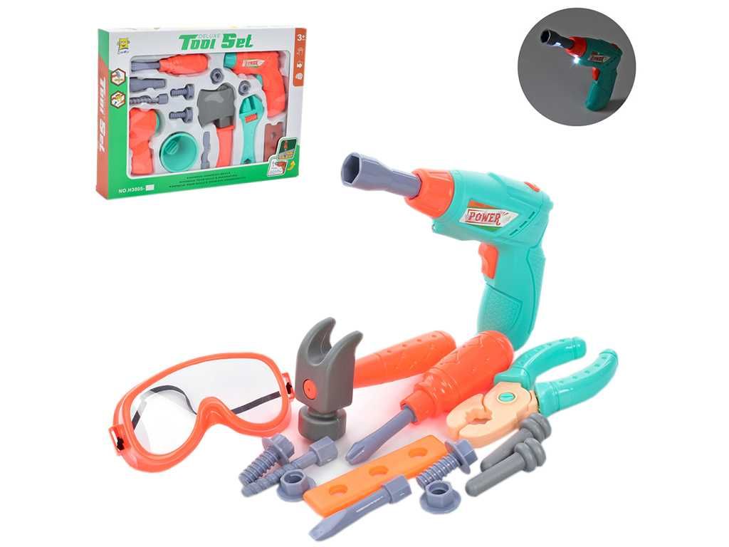 Дитячий набір інструментів, молоток, дрель, іграшки для хлопчиків