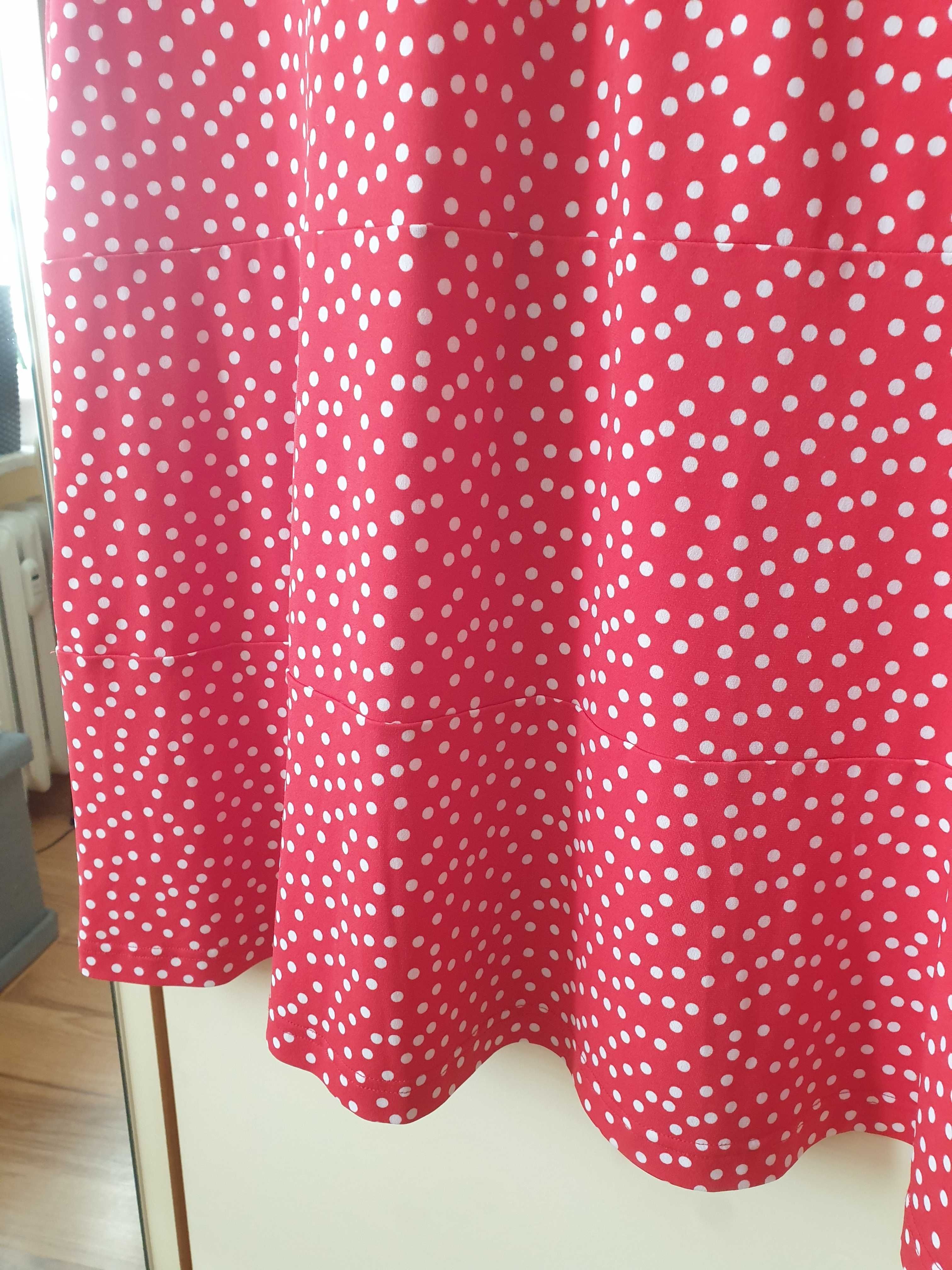 Sukienka w groszki w stylu retro vintage Betty Barclay