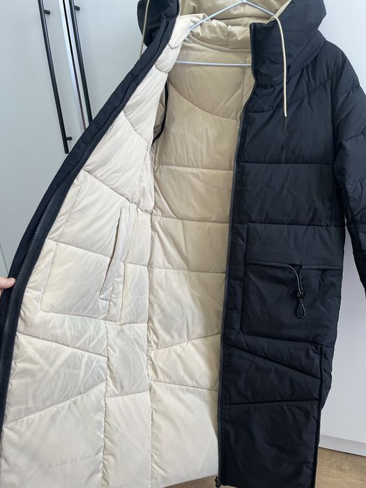 Пуховик двухсторонний холофайбер Towmy куртка зимняя биопух