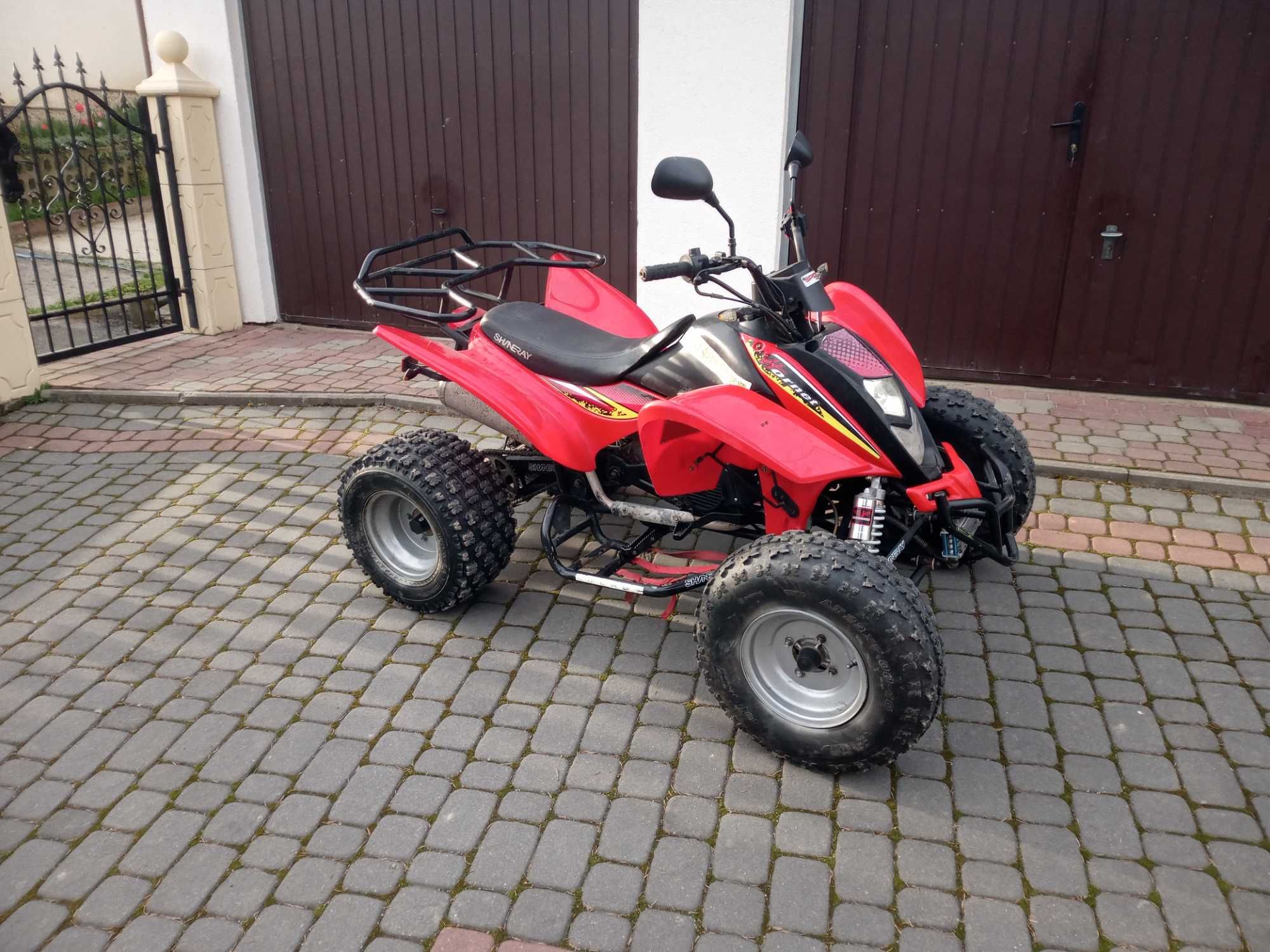 quad shineray 200 automat zarejestrowany