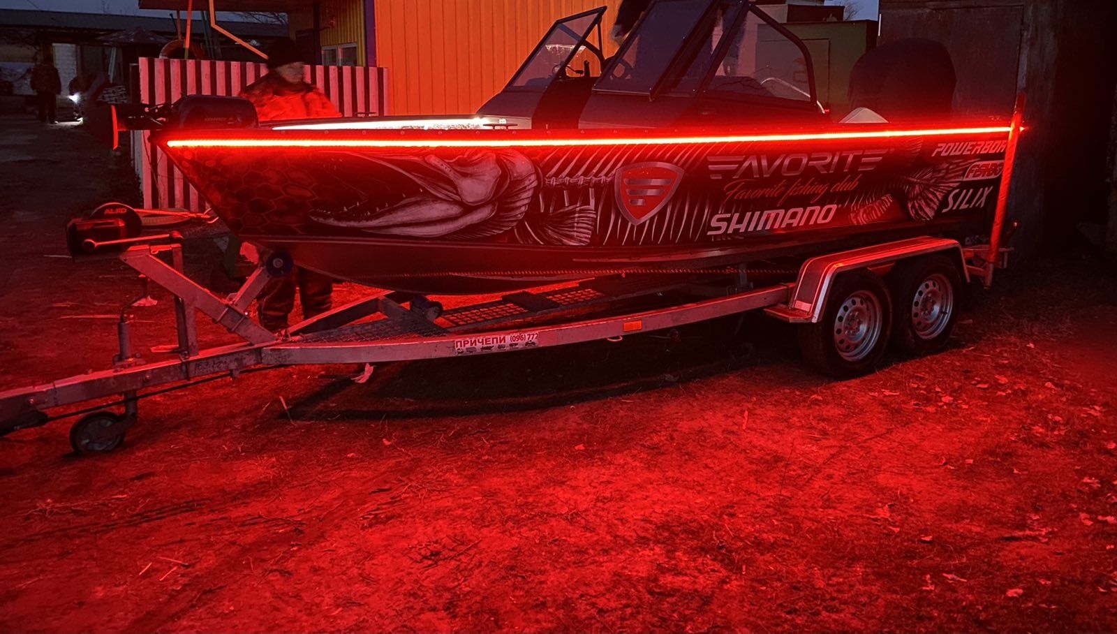 Продам лодку Powerboat 470L, мотор Mercury 115 PRO XS