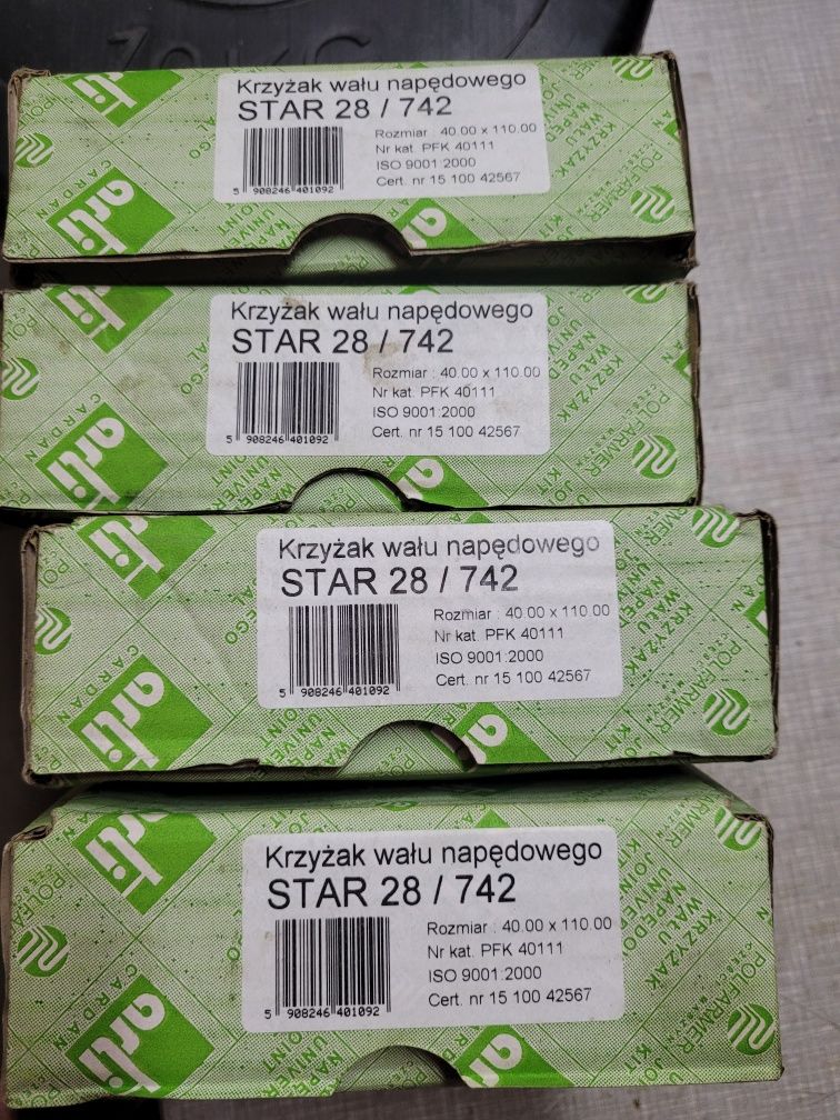 Krzyżak wału napędowego star 28/742
STAR 28/742