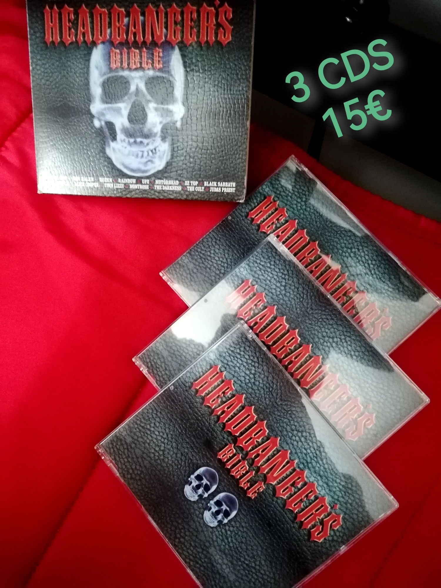 Várias colectâneas Hard Rock/metal - CDS