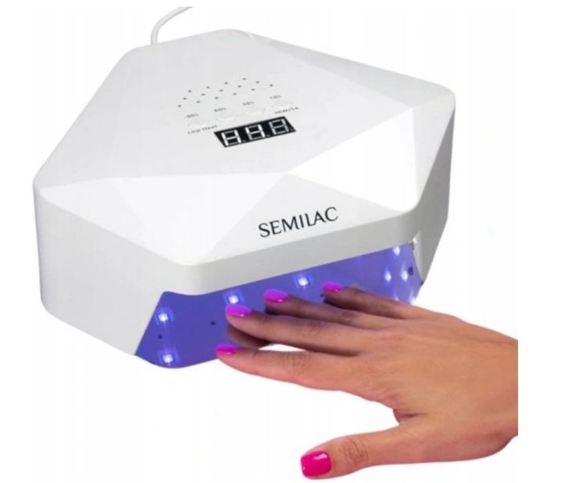 SEMILAC profesjonalna lampa UV LED do paznokci hybrydy żeli mocna 36W