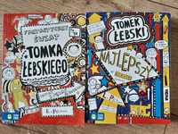 Dwie książki z serii Tomek Łebski