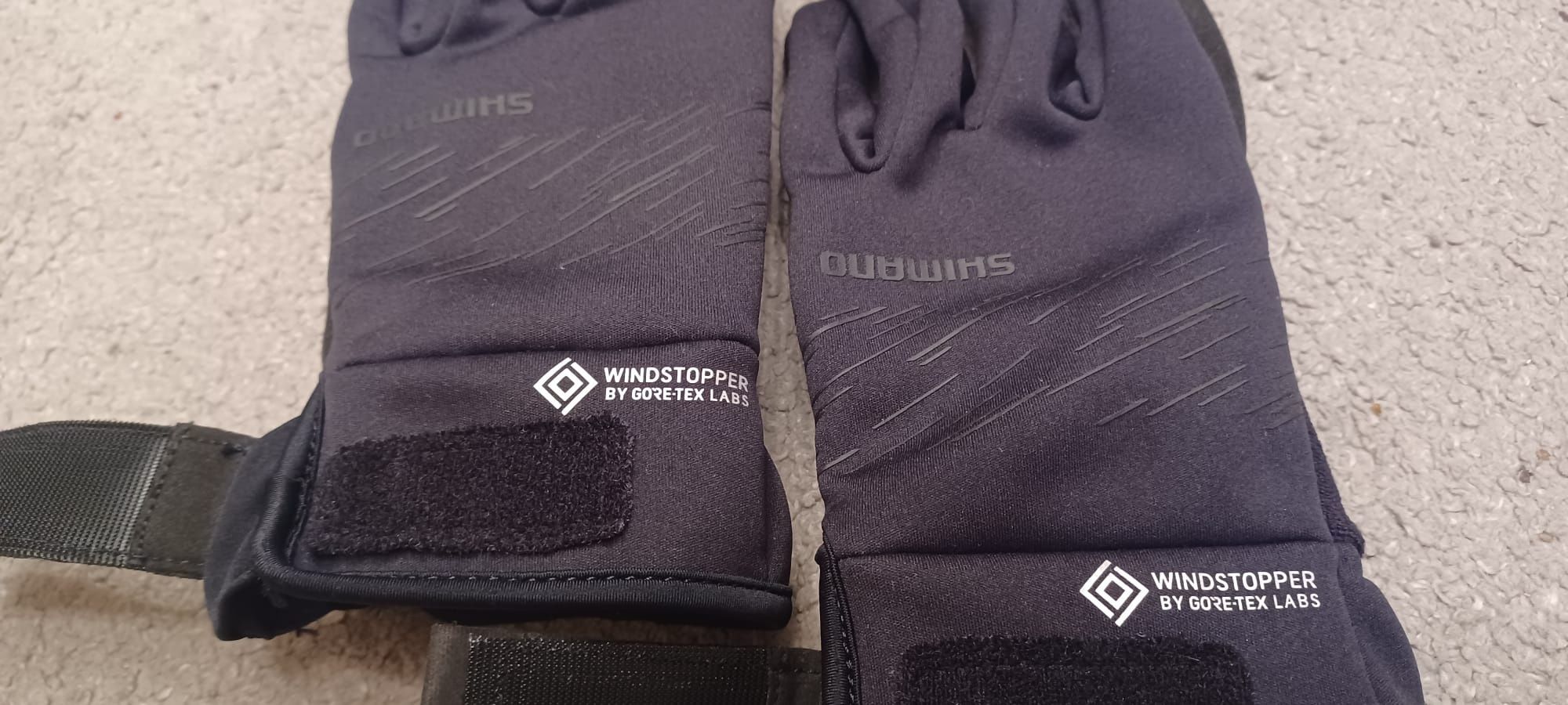 Rękawiczki zimowe shimano windstopper labs L i S