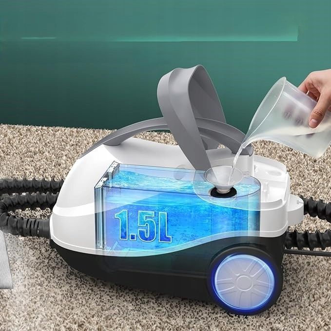 Odkurzacz Myjka parowa AUIFFER CB-08C 28 akcesoriów 1,5 L 2000 W,