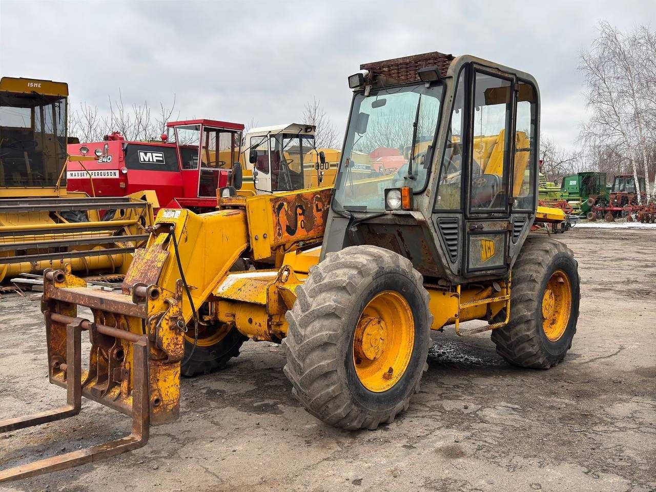 Телескопічний навантажувач JCB 525-67 із норвегії 5300мт manitou