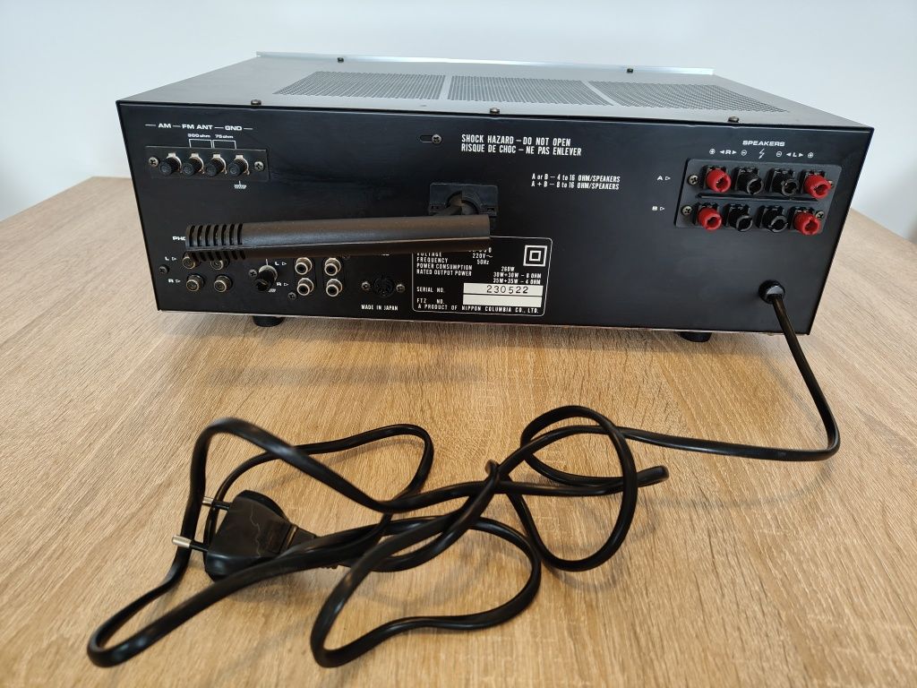 Odbiornik stereo DENON GR-330, 2x75W, nowa cena 900 dm, wyprodukowany