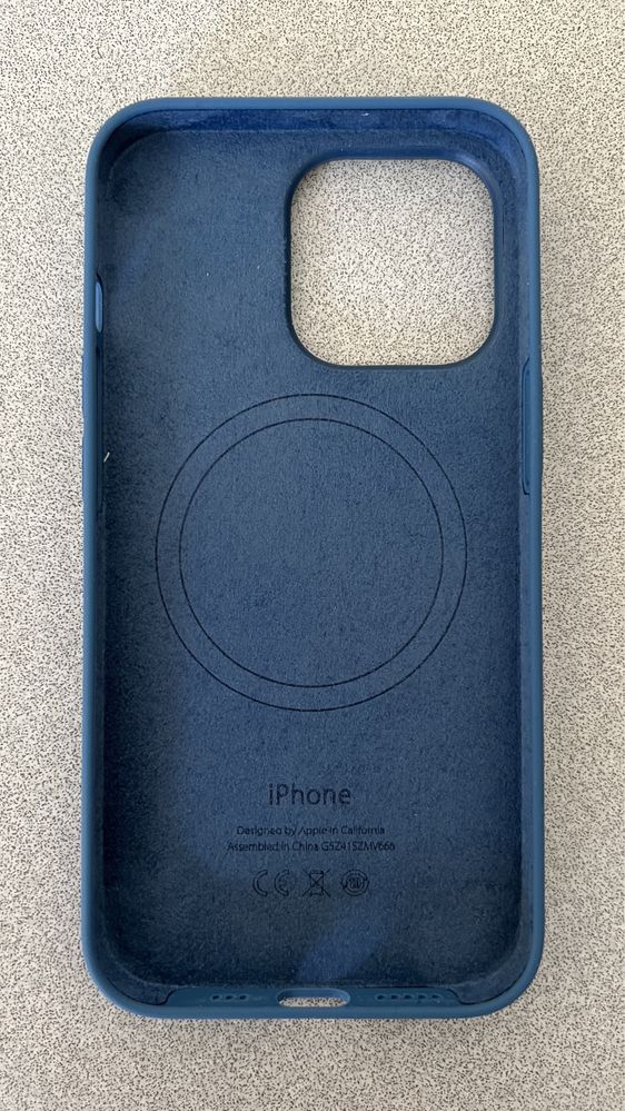 Capa iPhone 13 Pro Silicone c/Magsafe (Blue Jay)