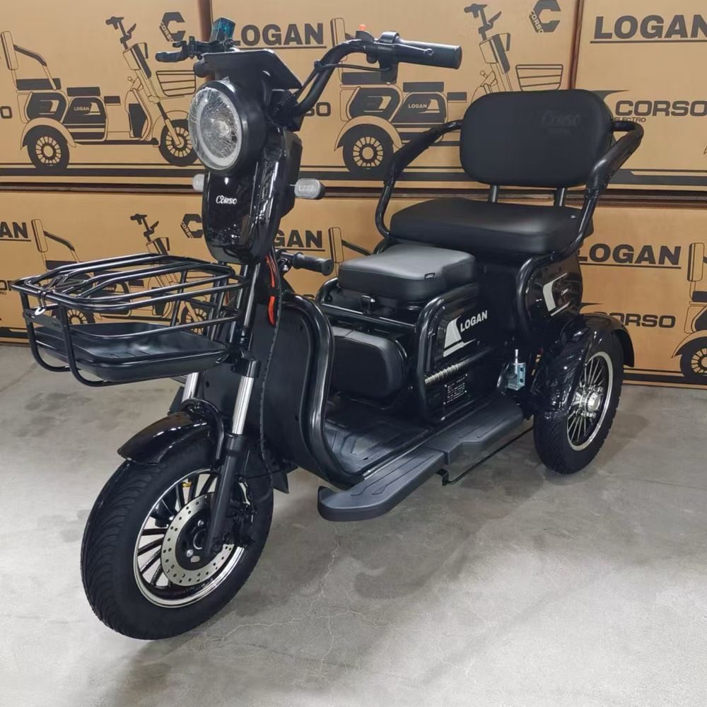 Електричний трицикл Corso Logan 1000W