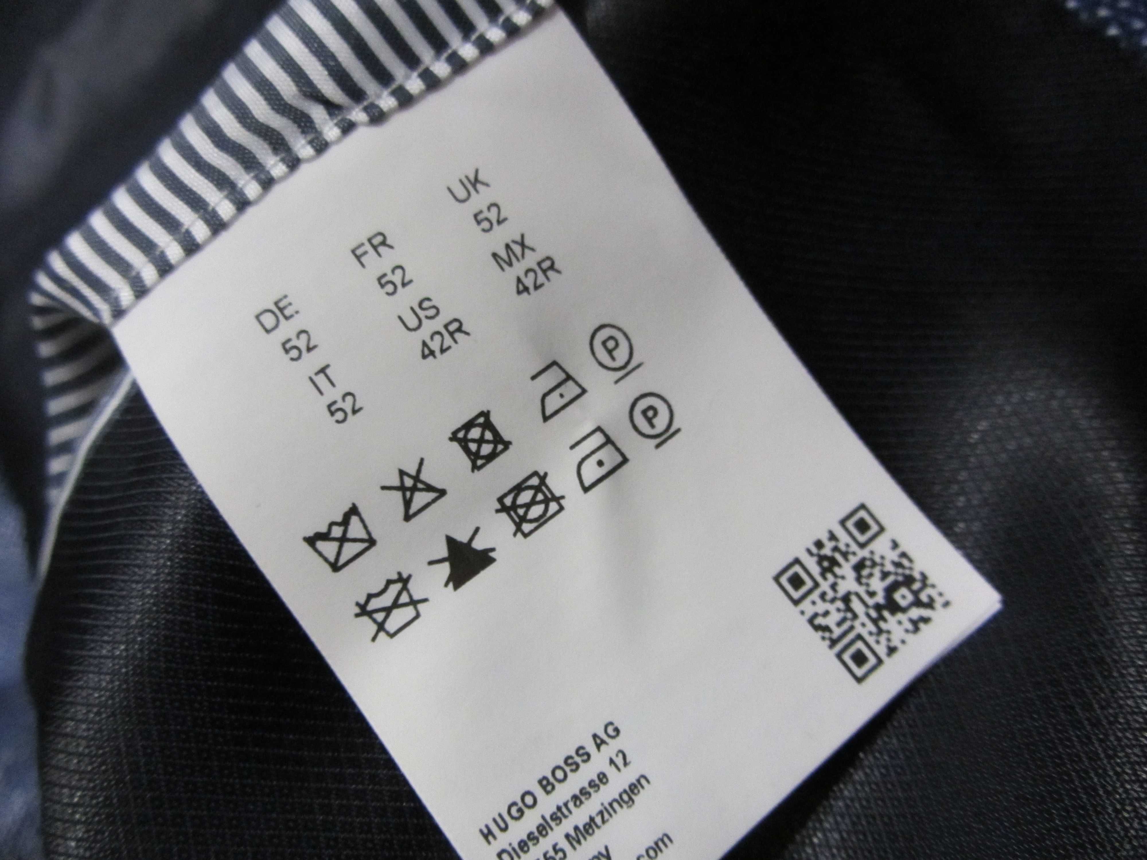 Cпортивний піджак блейзер Hugo Boss wool linen slim fit р. 50 -52