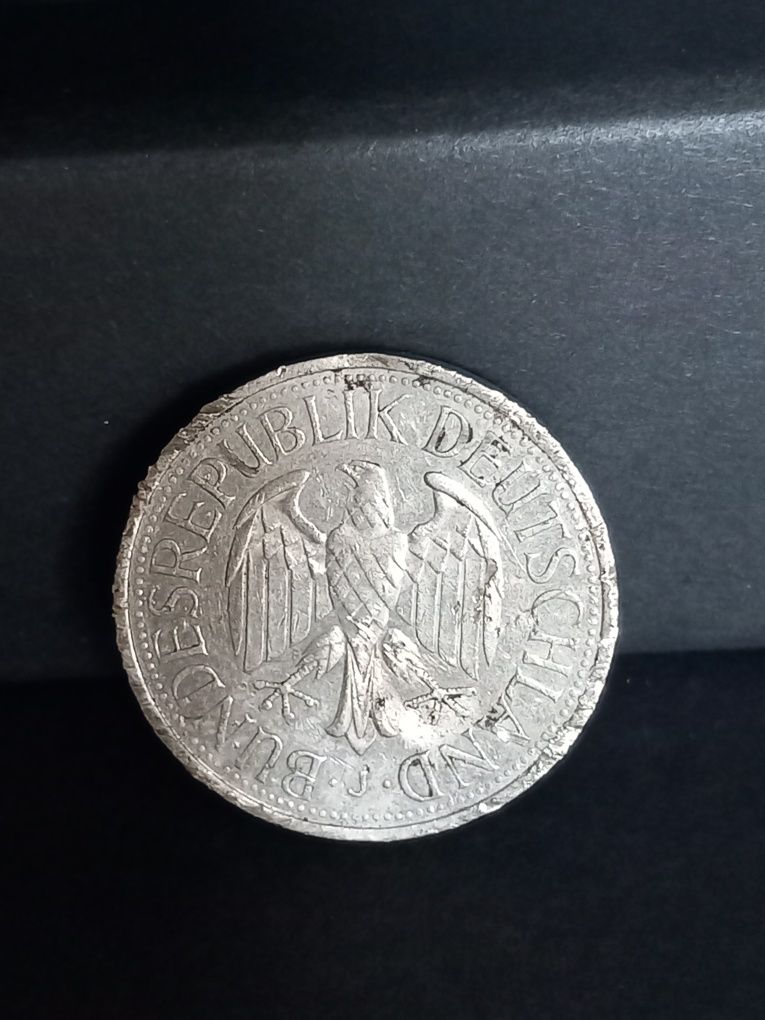 Sprzedam monetę 1 marka niemiecka z 1980 r.