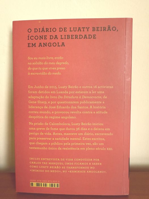 Sou eu mais livre, então de Luaty Beirão