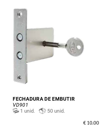 Fechadura para porta , caixa correio,contador ,vidro,