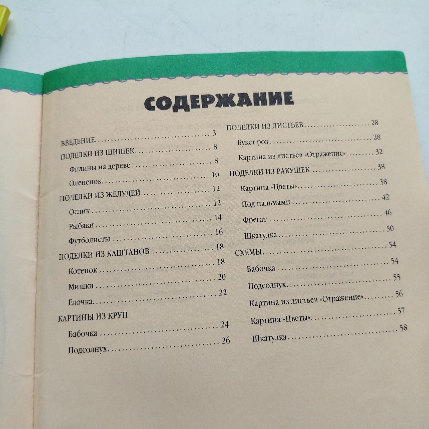 Поделки из природных материалов