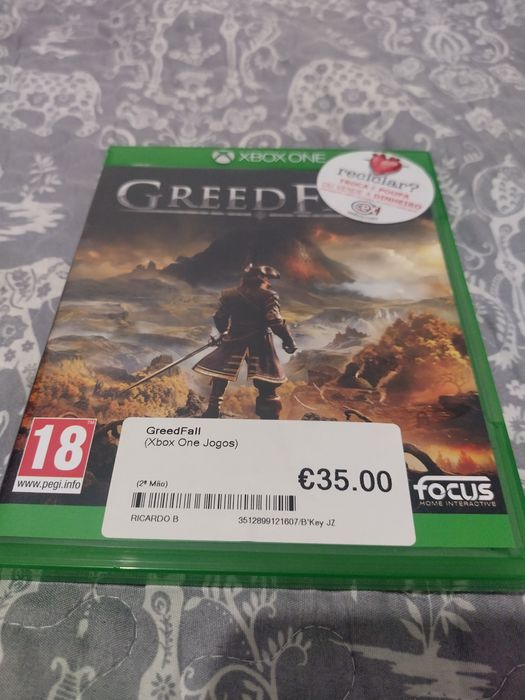 GreedFall XBOX ONE