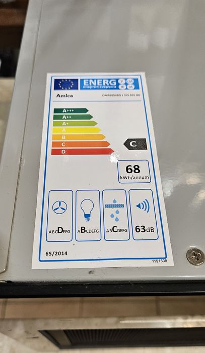652/24 Okap Amica OMP6554BG !! gwarancja !!