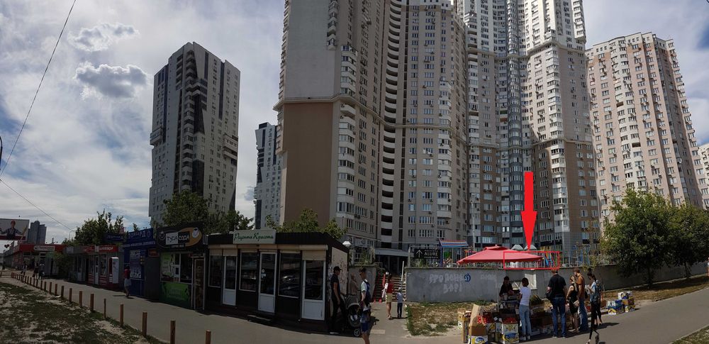 Срібнокільска 1, 54м.кв., 1 поверх фасад оренда. Власник