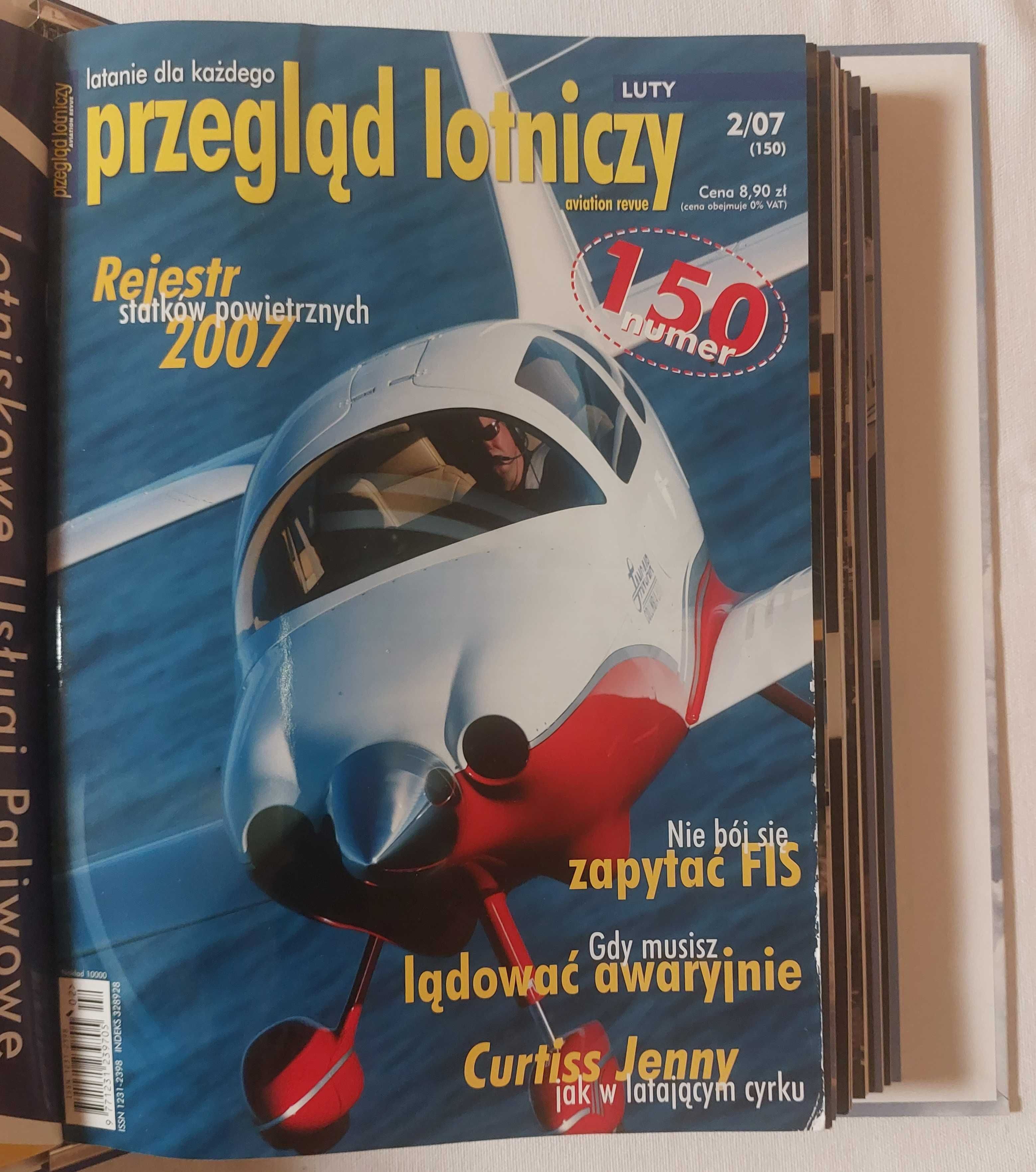 Przegląd Lotniczy PLAR cały rocznik 2007 w segregatorze PLAR