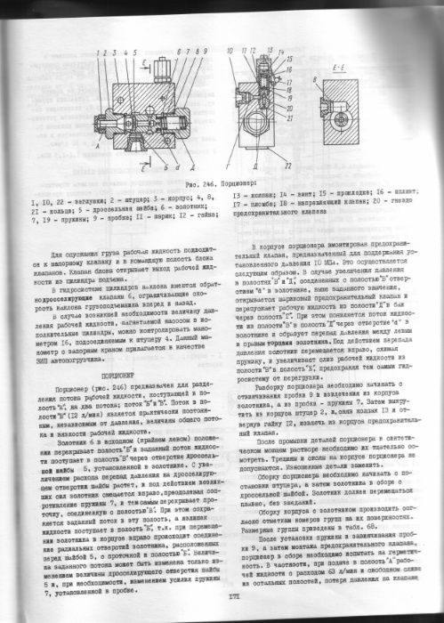 Порціонер погрузчика Львівського 4014М-4677010 гідравліки