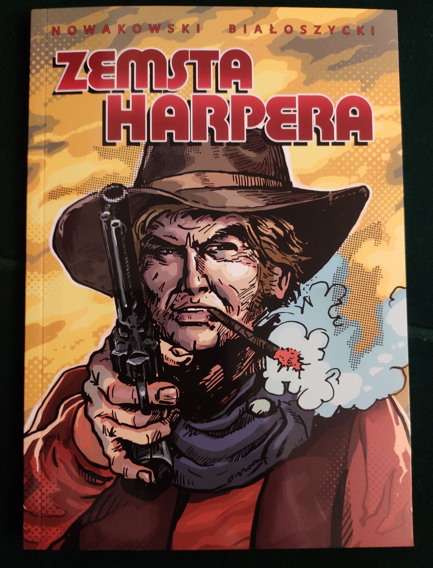 Zemsta Harpera. Komiks western. Ongrys