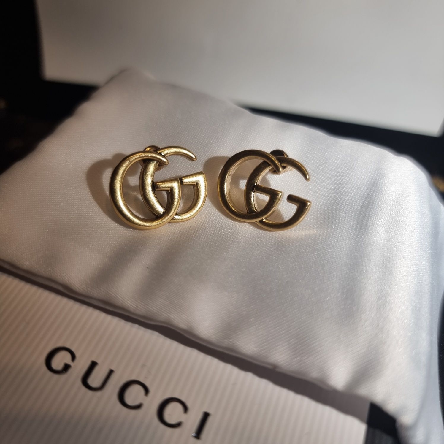 Kolczyki Gucci (pudełko+torebka prezentowa)