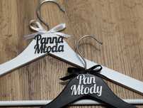 Wieszaki Pan Młody Panna Młoda