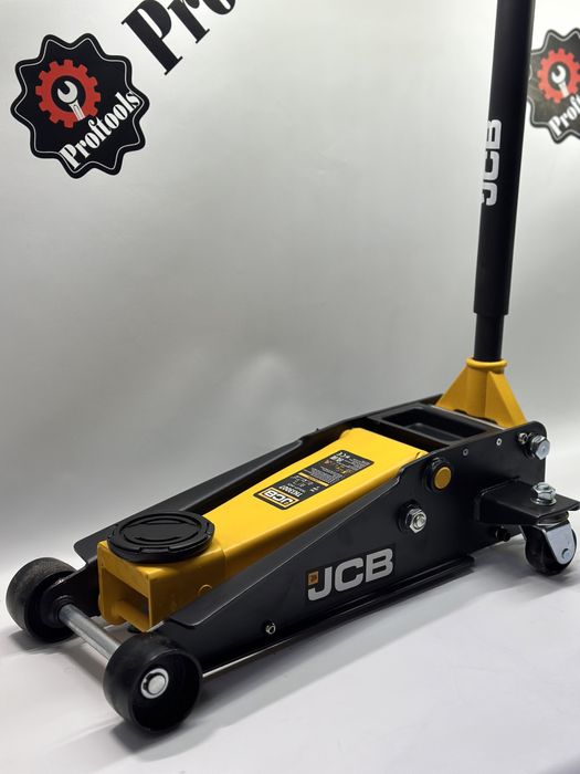 Домкрат підкатний гідравлічний двопоршневий 3 т 133-465мм JCB-TH33007