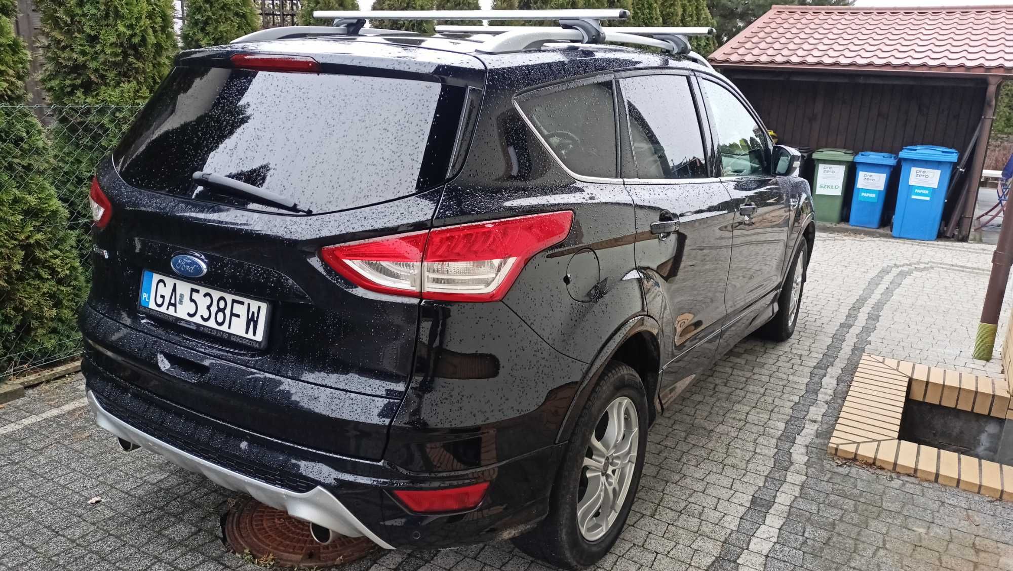 Ford Kuga 2016r, TITANIUM, automatyczna skrzynia biegów, napęd x4