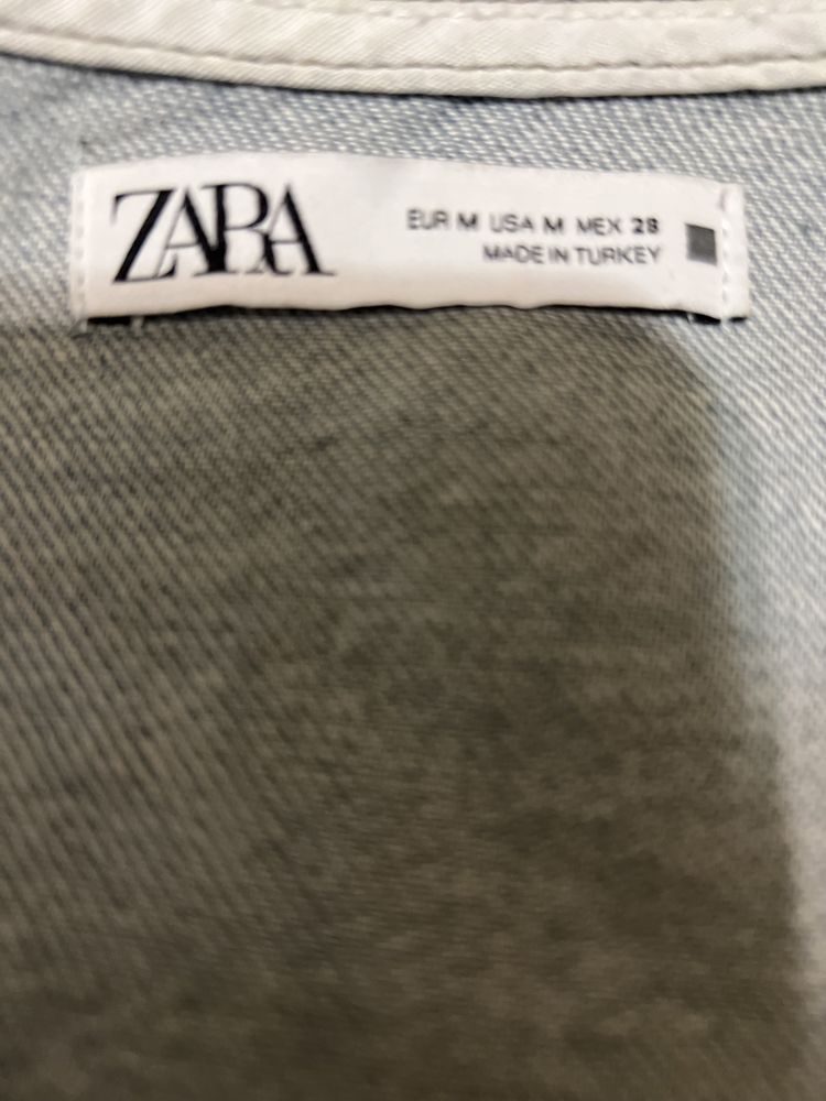 Платье джинсовое Zara М