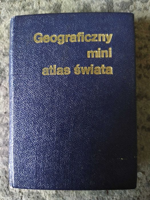 Geograficzny mini atlas świata 1989