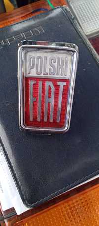 Fiat 126p emblemat znaczek logo nowy oryginalny