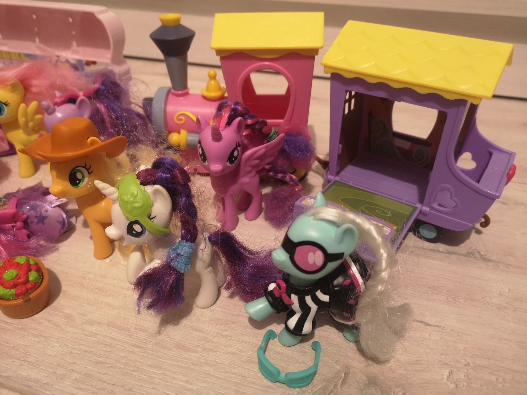 My Little Pony duży zestaw + gratisy