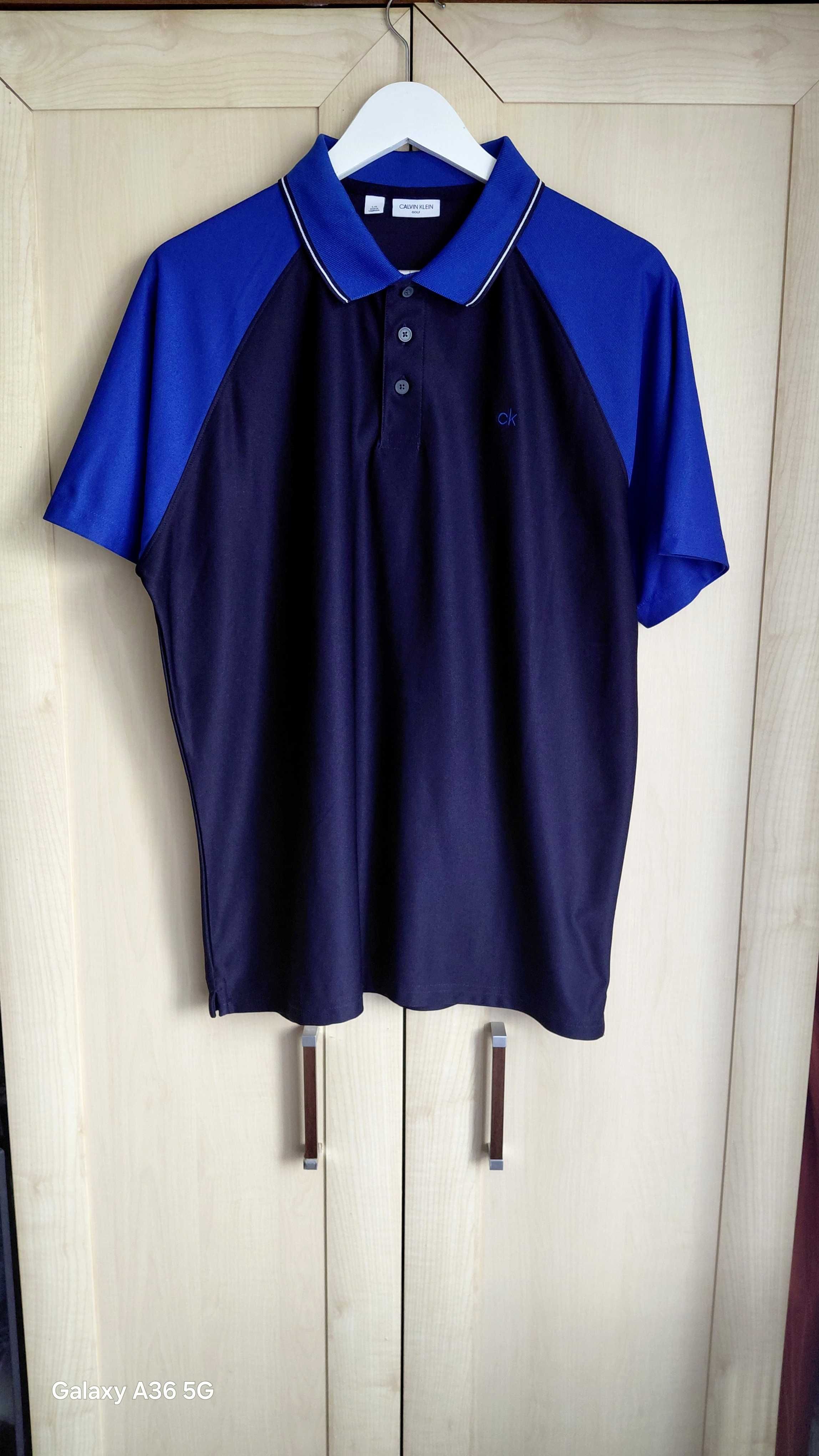 Męska śliczna koszulka polo Calvin Klein