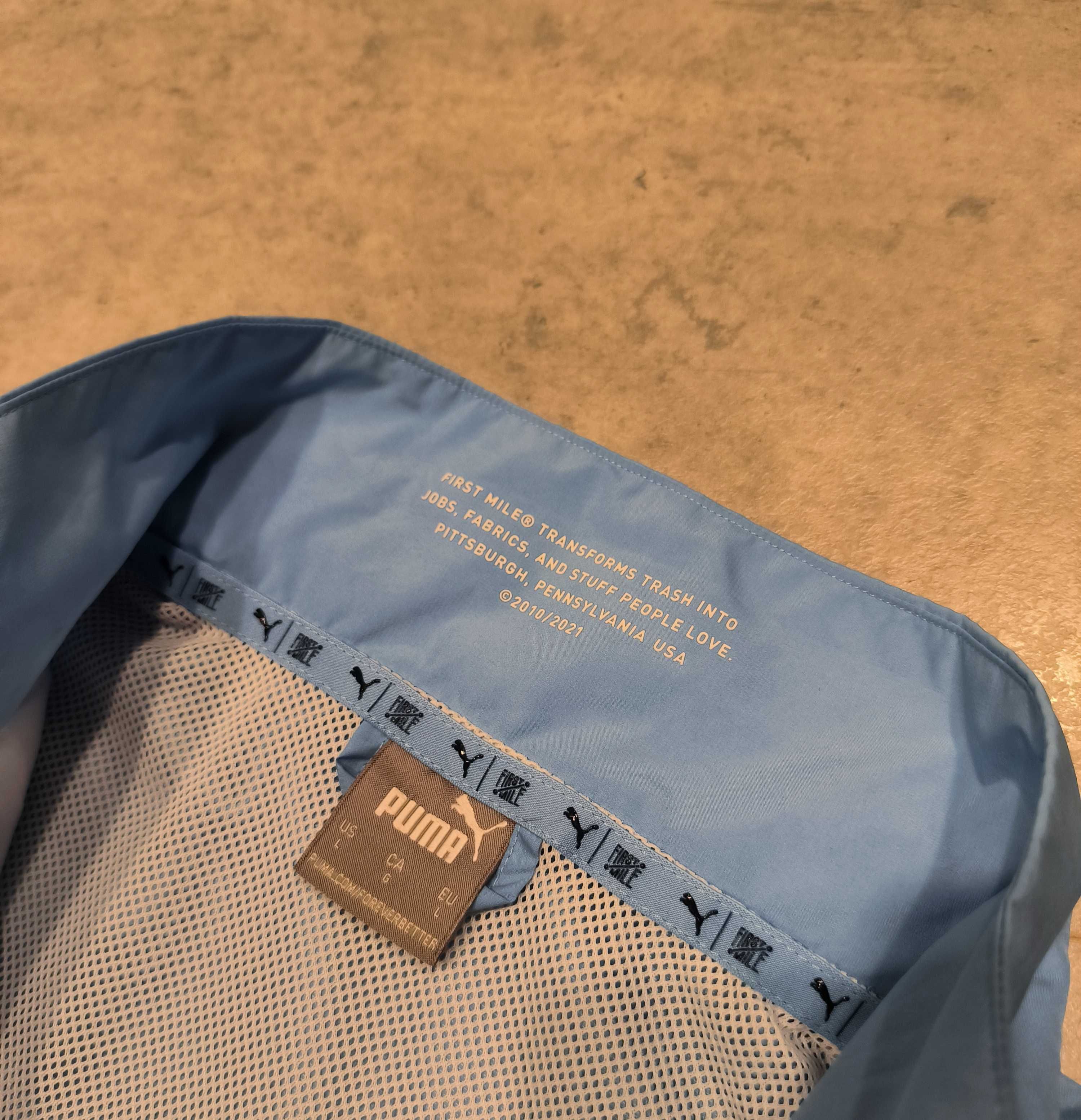 Bluza Rozpinana Puma Manchaster City Piłkarska Treningowa Zip Kurtka