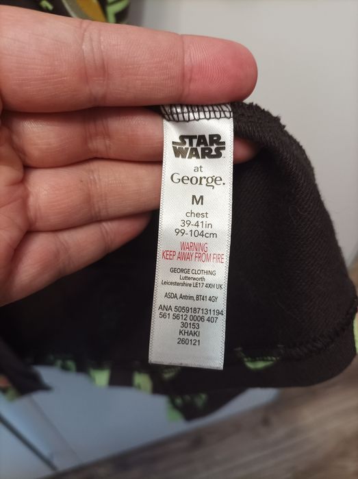 Długi szlafrok Star Wars George (M).