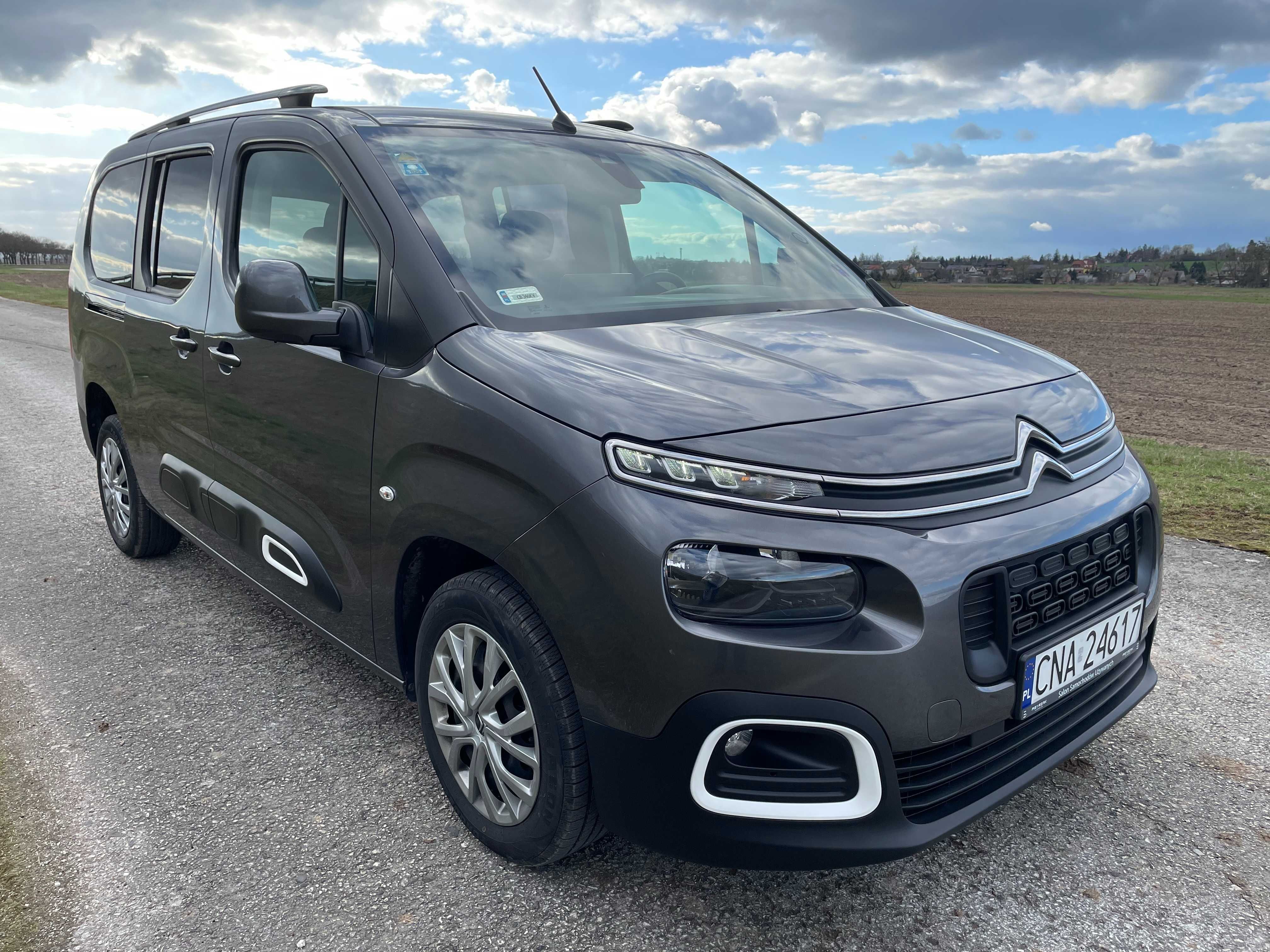 Citroën Berlingo 1.5HDi 130KM 7-os. Max.wersja Salon PL FV 23%