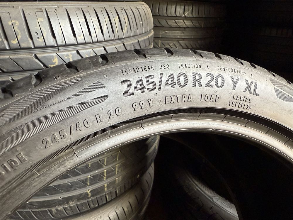 Літні шини 245/40 R20 Continental EcoContact 6 Q 2шт. 95% 2022