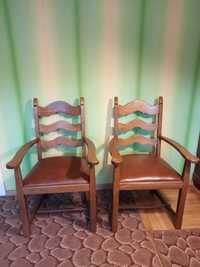Fotele dębowe (krzesła)
