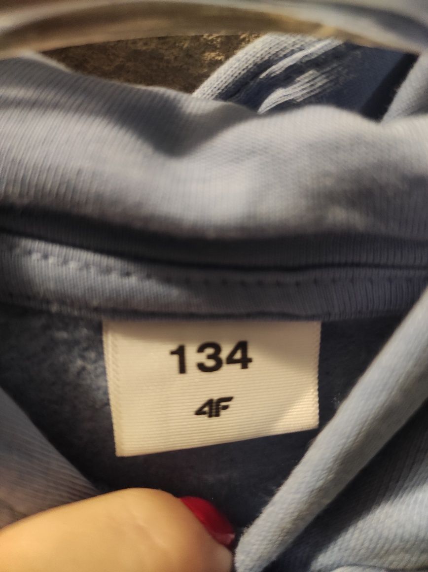 Bluza dla dziewczynki błękitna 4 F