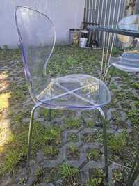 Stół szklany plus krzesła