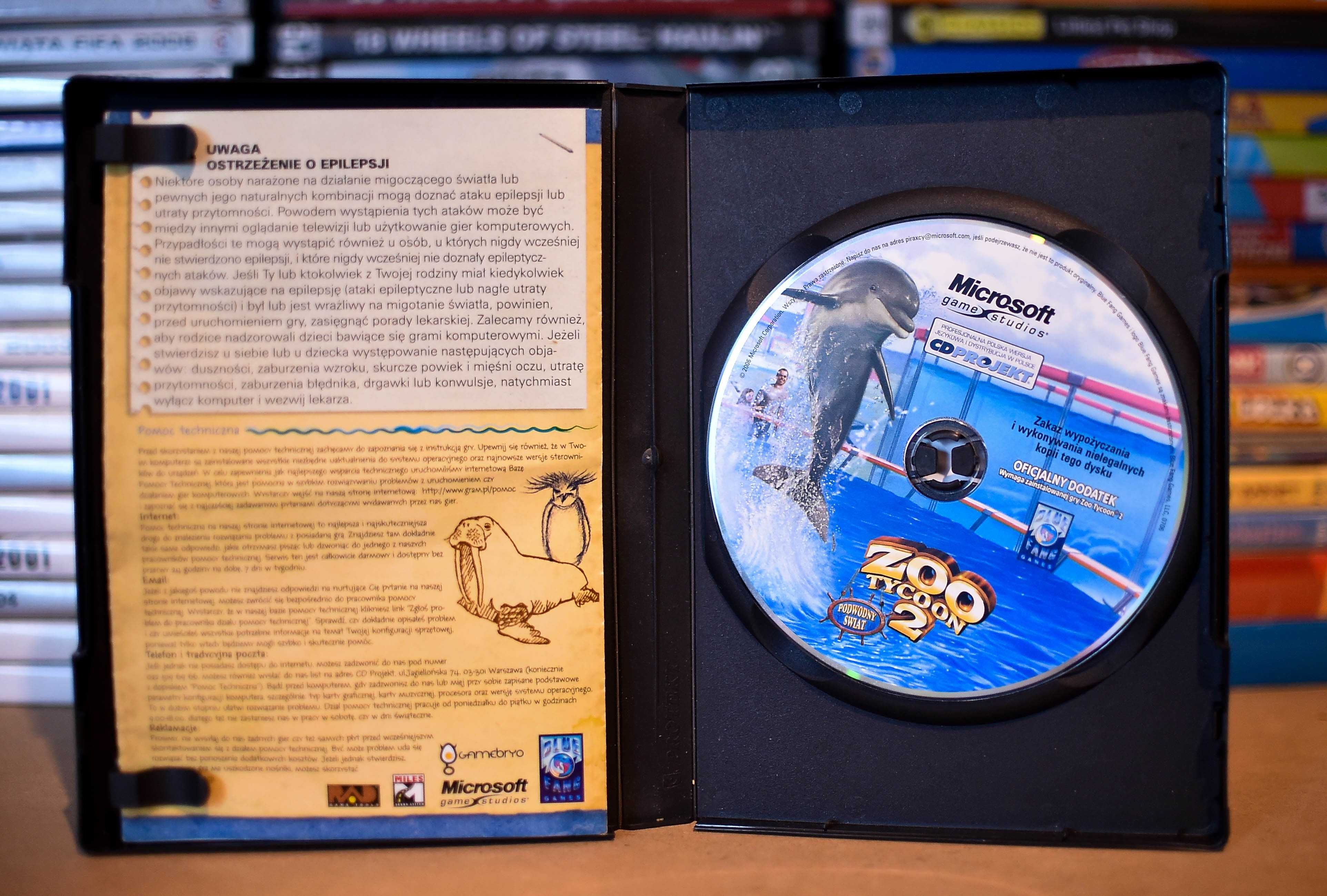 PC # Zoo Tycoon 2 PL Podwodny Swiat