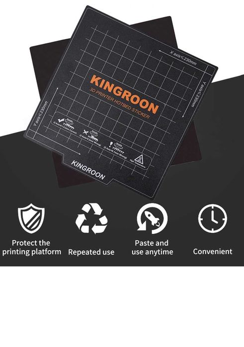 Superfície Magnética 3D KINGROON A+B - 310mm x 310mm