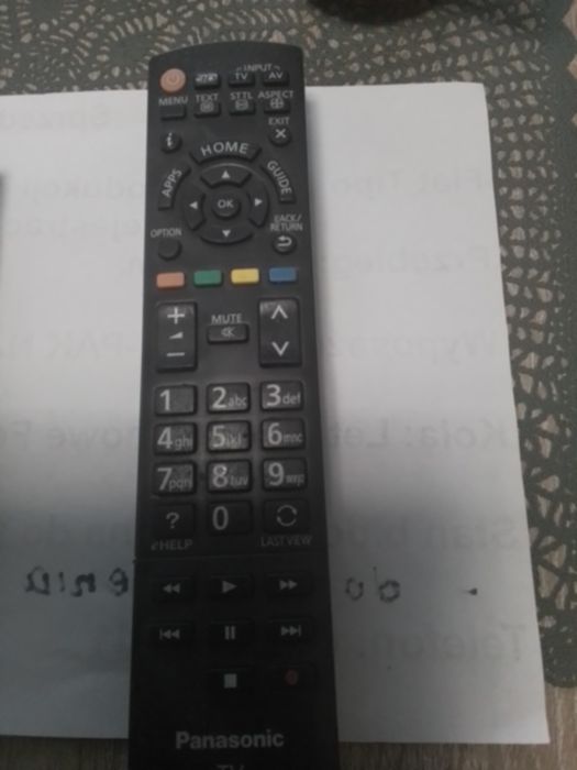 Piloty tvPanasonik