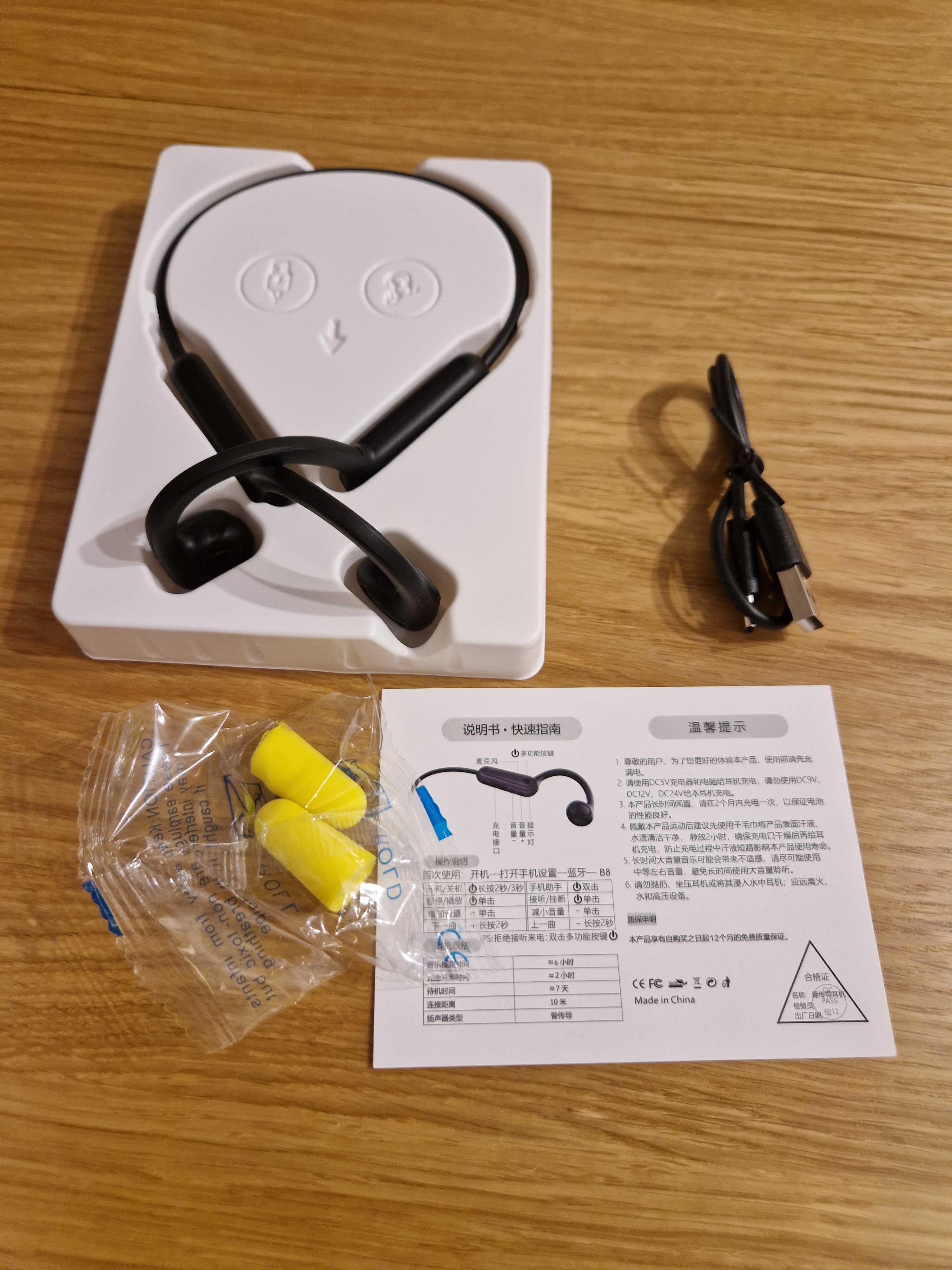 słuchawki bezprzewodowe bluetooth przewodnictwo kostne