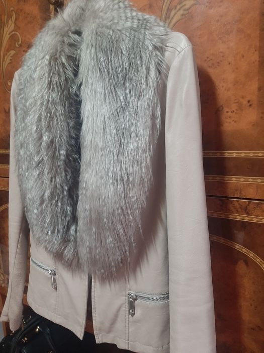 Продам пиджак кожаный р.44